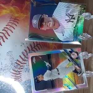 2 beautiful Aaron Judge cards